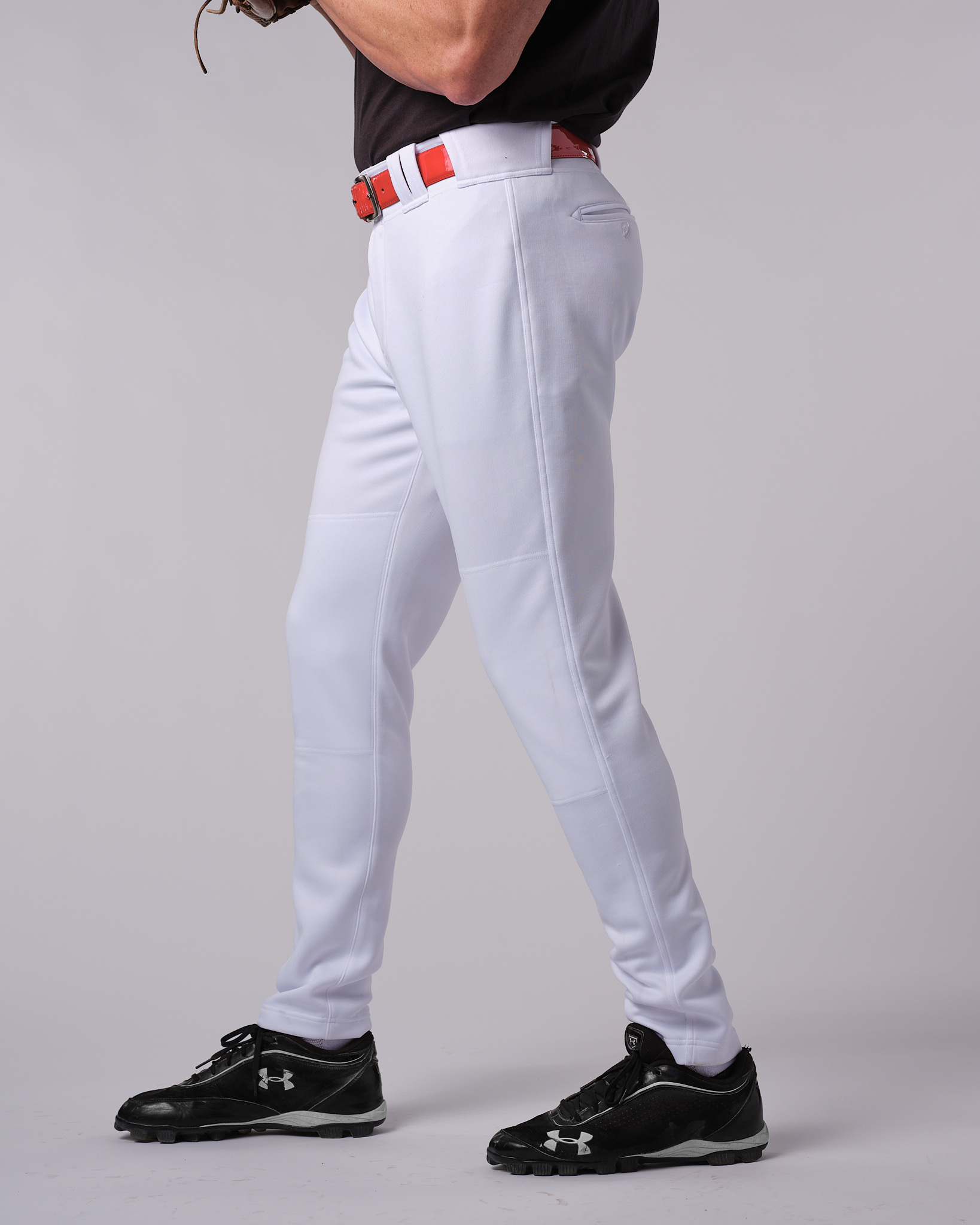 Under armour men's sales white baseball pants
