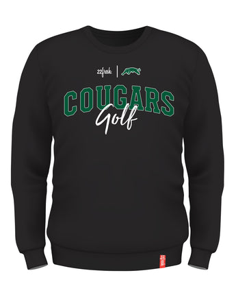 U of R Cougar Varsity Sport Club Crewneck V2