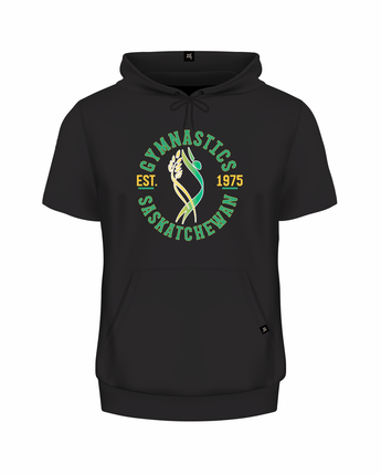 Gymnastics Sask Cut Off Hoodie V5