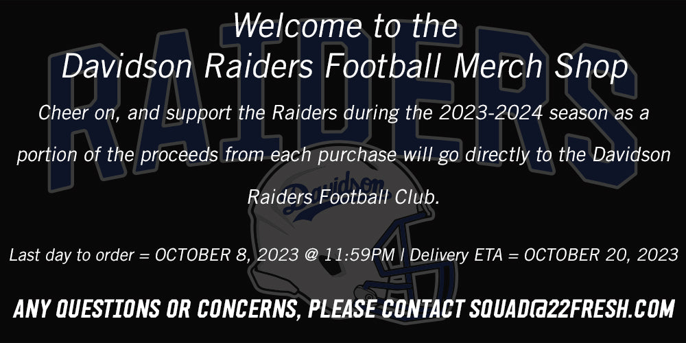 raiders team shop